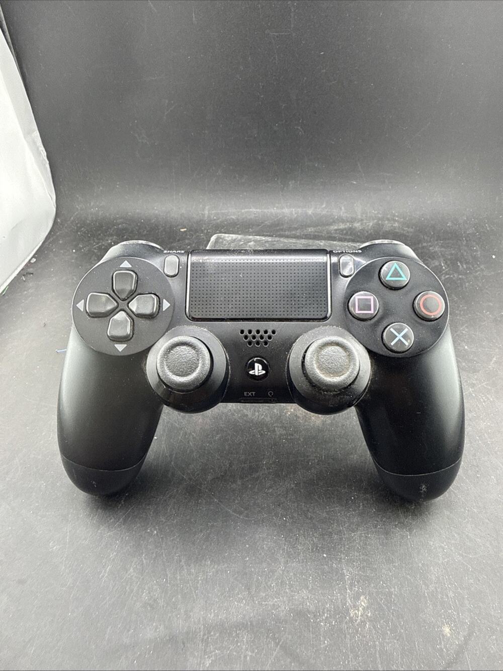 OEM Sony PS4 DualShock 4 Wireless Controller Jet Black CUH-ZCT2U TESTED